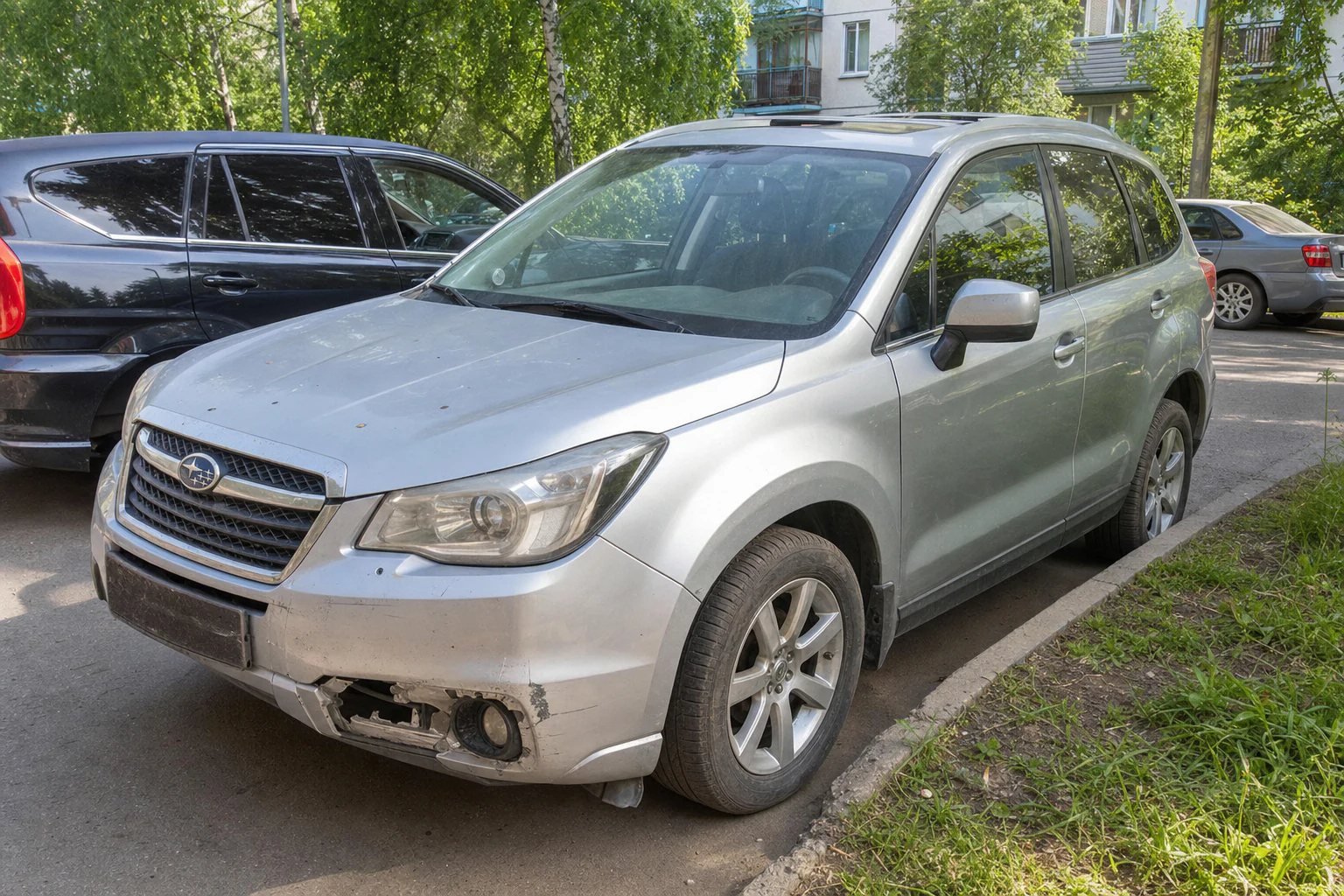 Автомобили после ДТП